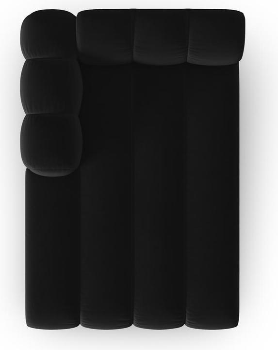 Image du produit Micadoni Velours Méridienne Gauche, "Lupine", 2 Places, 117x177x70Fabriqué en Europe (Chaise longue)