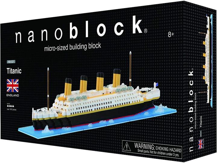 Actual product image Nanoblock Titanic