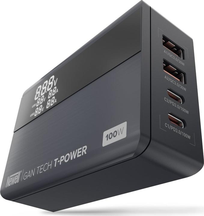 Newell Ładowarka sieciowa GaN Tech T-power 100 W (100 W)