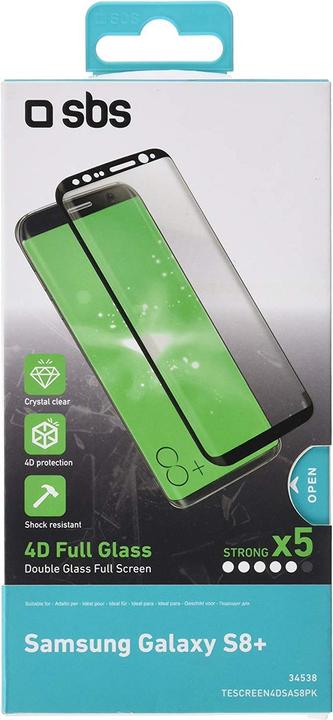 Actual product image SBS 4D Glass Screen Protector for Galaxy S8+ (1 Piece, Samsung Galaxy S21)