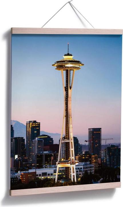 Produktbild Trenddeko Space Needle in Seattle (24 x 30 cm)