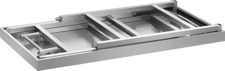 Produktbild Royal Catering Arbeitstisch Edelstahltisch Edelstahl klappbar höhenverstellbar 60x100cm 200 kg