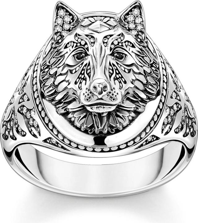 Immagine prodotto Thomas Sabo Damenring Rebel at heart (64, 925 Argento)