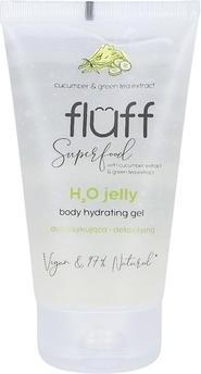 Produktbild Fluff Super Food H2O Jelly Body Hydrating Gel Detoxifying Cucumber And Green Tea 150Ml (Körperlotion, 150 ml)