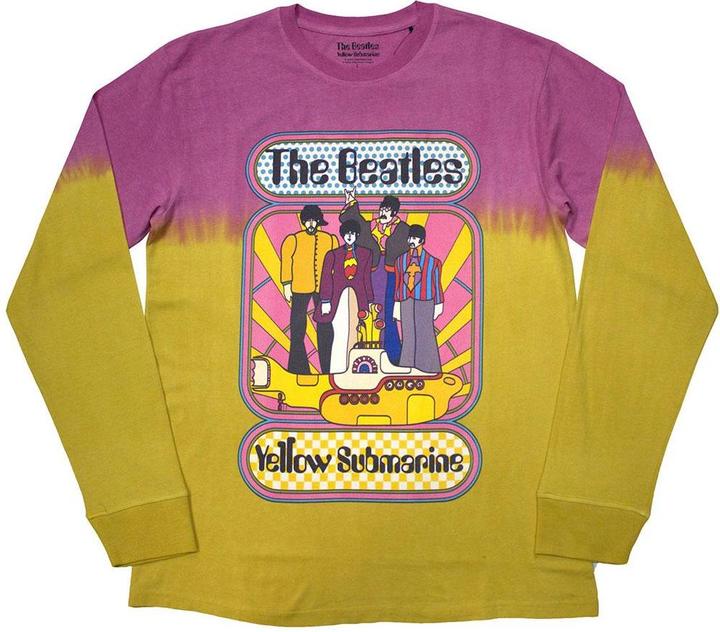 The Beatles Yellow Submarine TShirt Langärmlig (S)