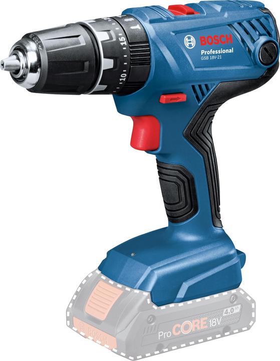 Actual product image Bosch Professional GSB 18V-21 (Rechargeable battery operated)