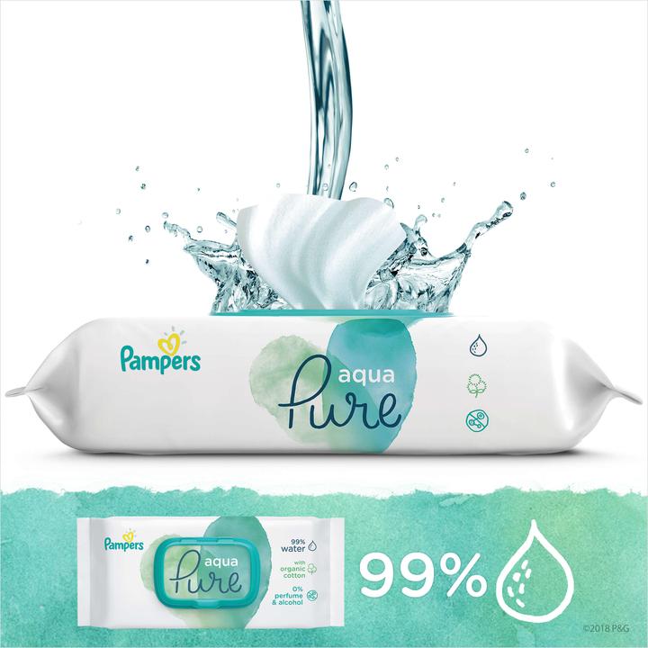 Produktbild Pampers Aqua Pure (48 Stück)