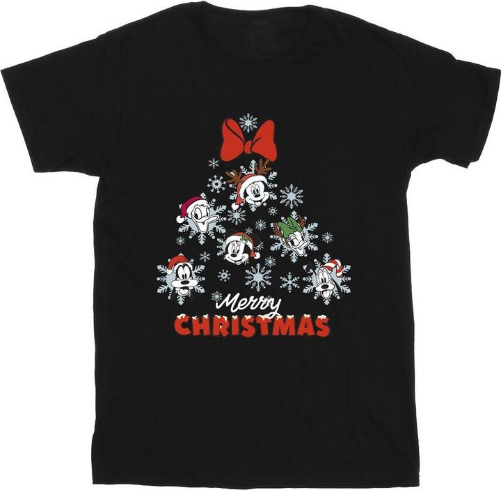 Disney Mickey Mouse And Friends Christmas Tree TShirt (4XL)