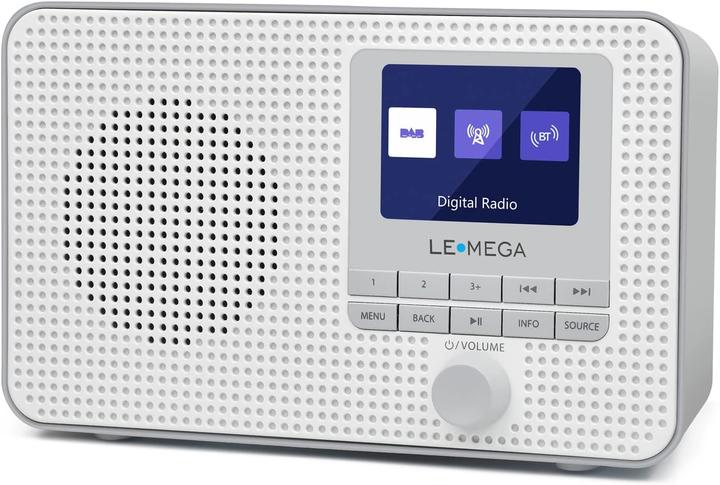 Image du produit Lemega DR3 Tragbares DAB Plus/FM Digitalradio (DAB+ DAB, FM, Bluetooth)