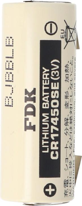Image du produit FDK Batterie CR17450SE Size A, mit Lötfahne U-Form (1 pcs, A, 2500 mAh)