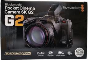 Blackmagic Pocket Cinema Camera 6K G2 (21.20 Mpx, 50p)
