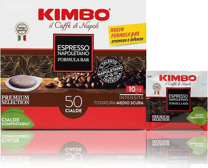 Immagine prodotto Kimbo Espresso Napoletano - Selezione Premium (50 x Porta.)