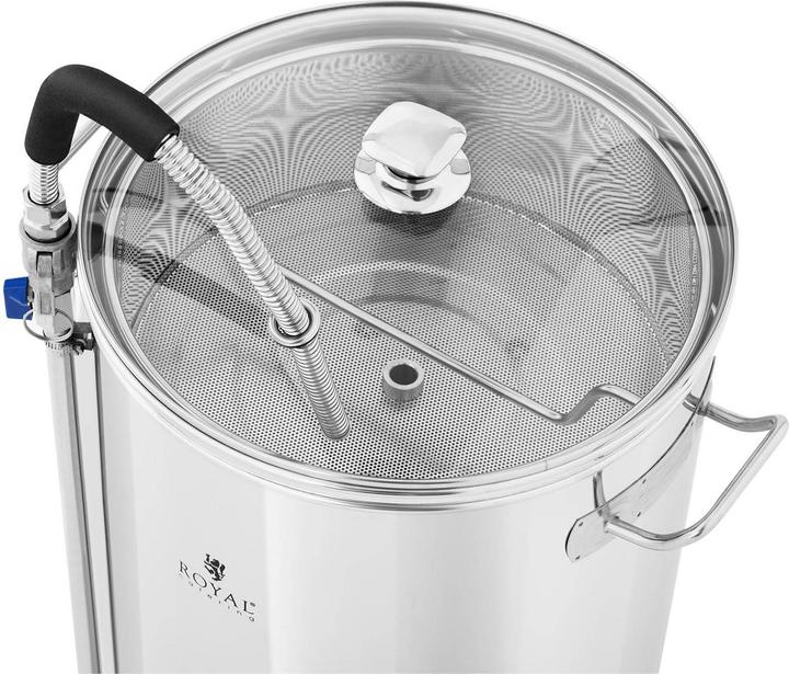 Produktbild Royal Catering Braukessel Bierbrauanlage Heimbrauanlage Bierbraukessel 50 L Edelstahl 2.500W