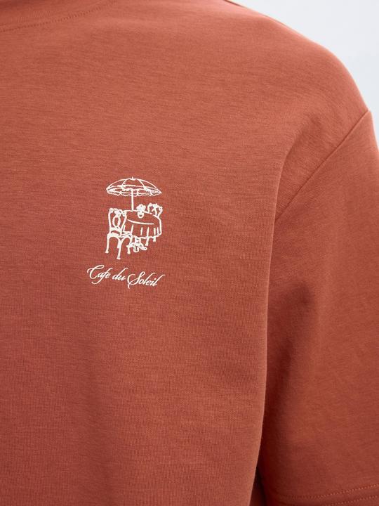 Produktbild Selected Homme Loose Fit Print T-Shirt (XL)