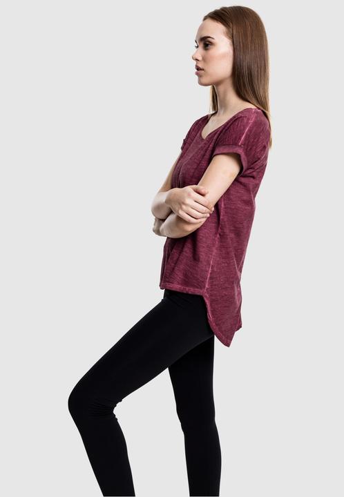 Image du produit Urban Classics Ladies Long Back Shaped Spray Dye Tee (L)