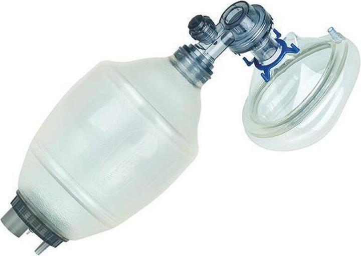 ResQ-Breezer Clear Line II Resuscitator Adult Volume 1500ml with Mask Size 5 (Emergency cases)