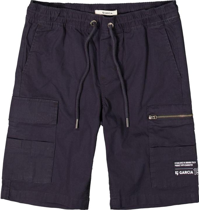 Garcia dunkele Cargoshorts mit elastischem Taillenbund (152)