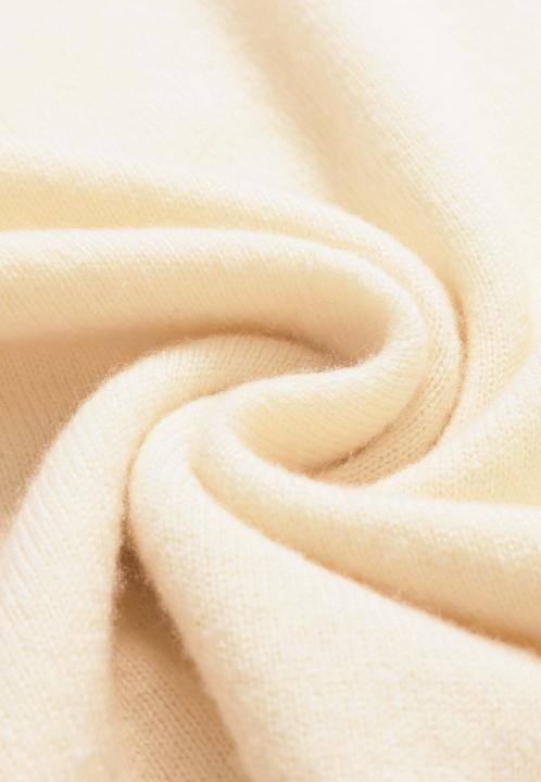 Actual product image Bellemere Pullover Pure Crew Neck Merino-Cashmere Sweater (L)