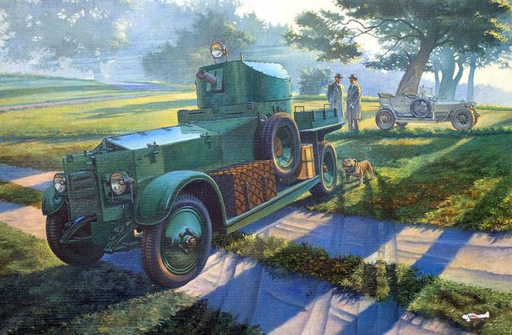 Roden WWII British Armoured Car Pattern 1920 Mk.I