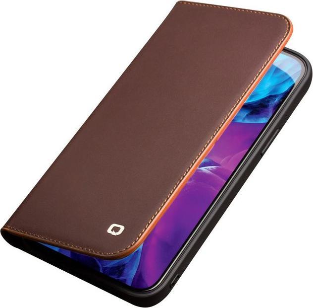 Actual product image QiAlino Fashionable genuine leather book cover sleeve (Apple iPhone 13 Pro Max)