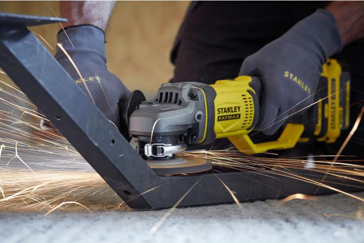 Actual product image Stanley angle grinder 125mm 18V V20 2x4,0Ah SFMCG400M2K (125 mm)
