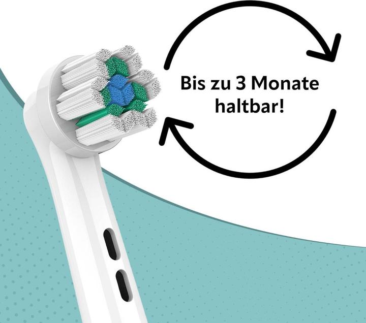 Actual product image Ora-Care Replacement brushes with polishing cup compatible with Oral-B 8-pack (8 x)