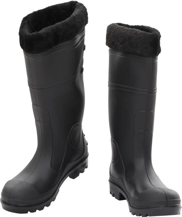 VidaXL Gummistiefel mit Herausnehmbarem Innenfutter Gr. PVC