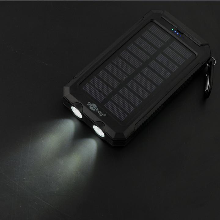 Image du produit Goobay Solar Outdoor (8000 mAh, 10 W, 29.60 Wh)
