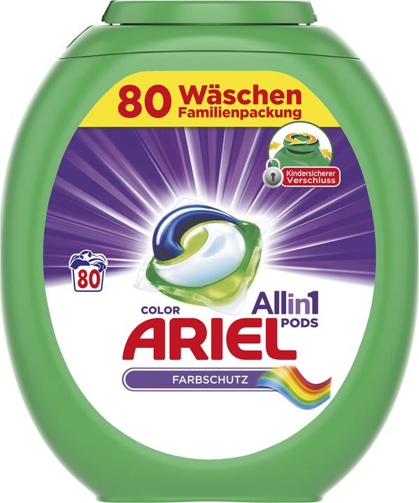 Actual product image Ariel Colour (80 Washing cycles, Pods)
