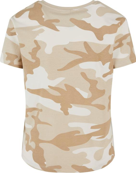 Actual product image Urban Classics Ladies Camo Regular Tee - 166869 (4XL)