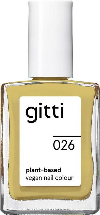 Gitti no. 026 Nail Polish Mellow Yellow (026, Mellow Yellow, Farblack)