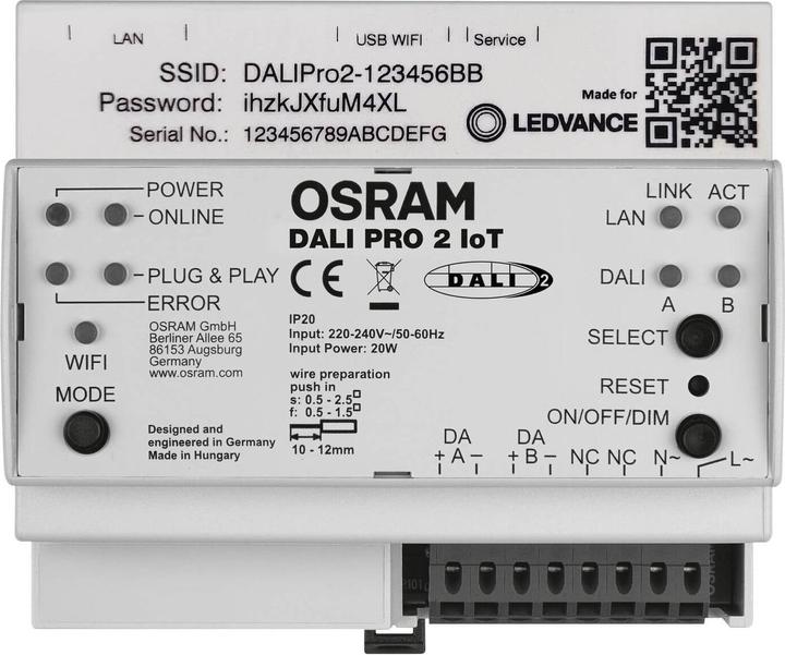 Actual product image Ledvance Osram DALI PRO 2 IOT 20x1 LDVV