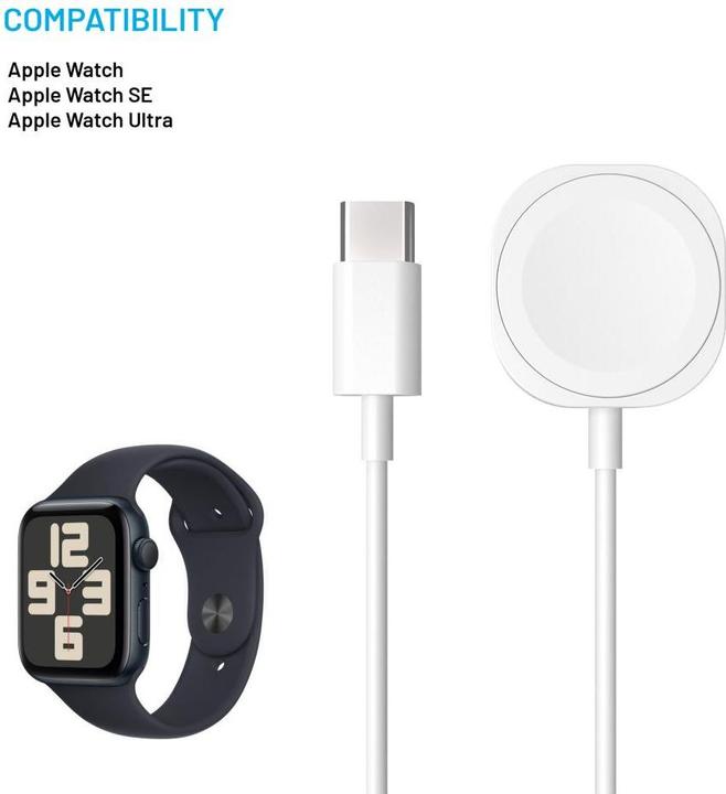 Produktbild Fixed Charging cable for Apple Watch, USB-C