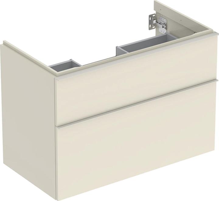 Produktbild Geberit iCon Unterschrank für Waschtisch, 2 Schubladen, 88,8x61,5x47,6 cm, 502305 (89 x 47.5 x 61.5 cm)