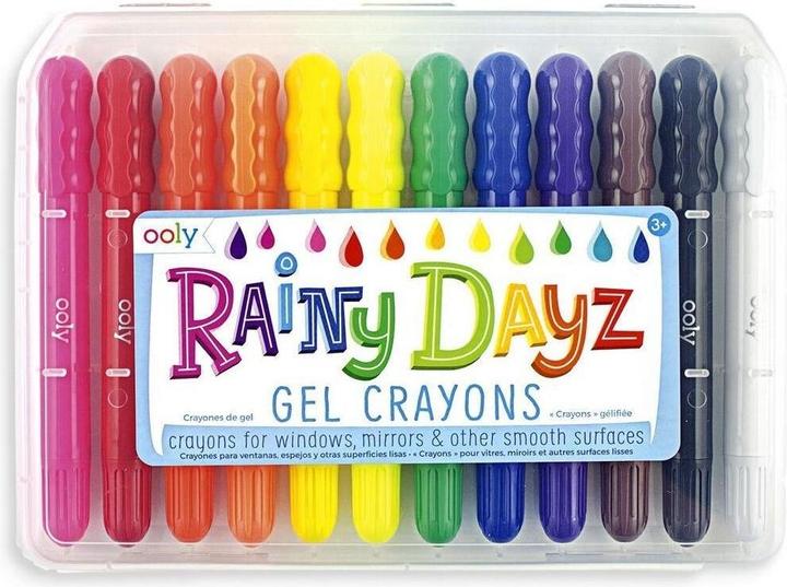Produktbild Ooly International Arrivals Rainy Dayz Gel Crayons (Mehrfarbig, 12 x)