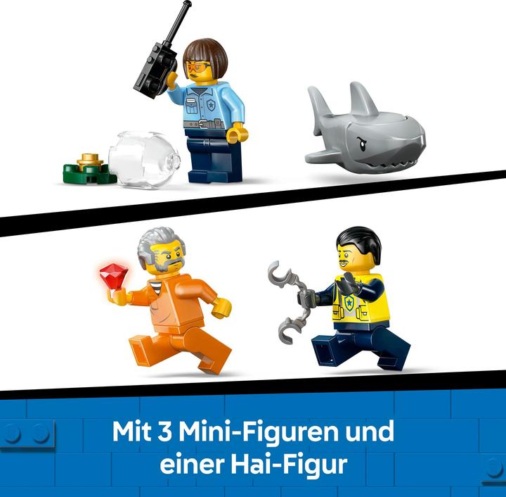Produktbild LEGO Verfolgungsjagd im Polizeiboot (60456, LEGO City)