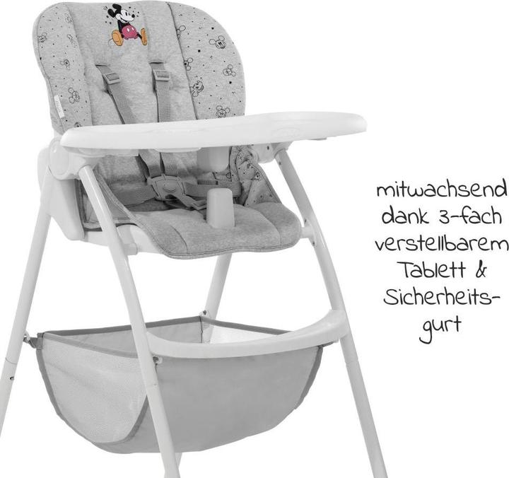 Actual product image Hauck Sit N Fold Mickey Mouse (Highchair)