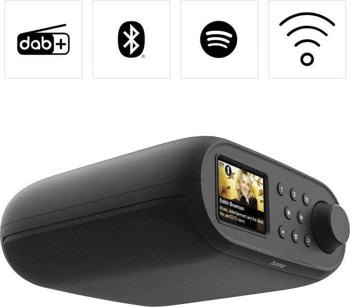 Actual product image Hama DIR400 (DAB+, FM, Web radio, DAB, Wi-Fi, Bluetooth)