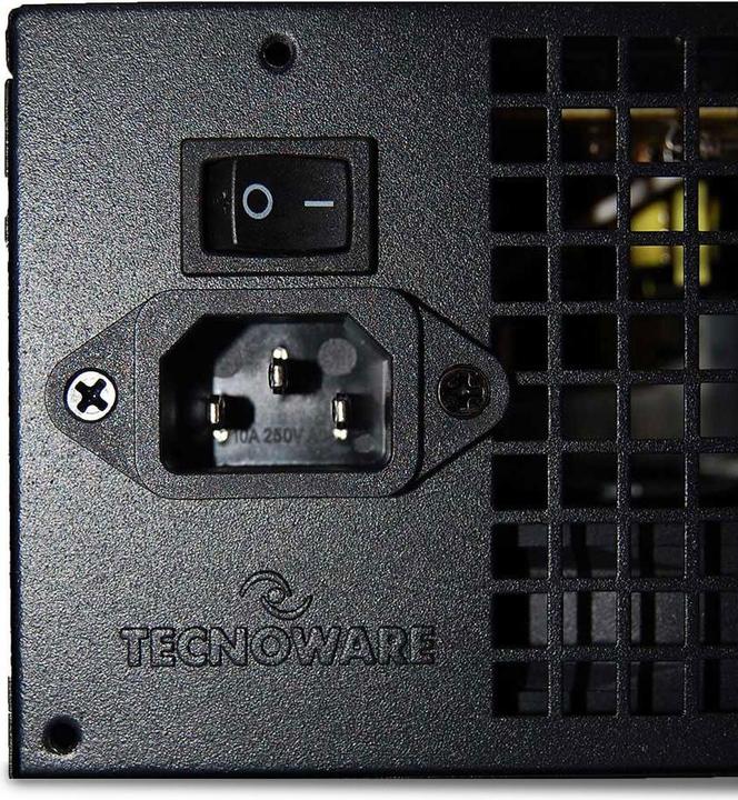 Produktbild Tecnoware ALIMENTATORE 550W 12CM FREE SILENT 2*SATA 2*MOLEX TOGHETER ON (550 W)