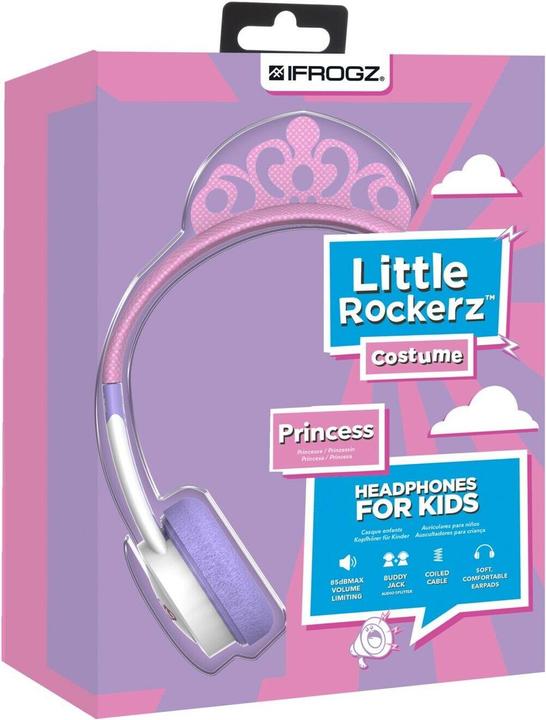 Actual product image iFrogz Little Rockers Costume Kids in Princess (Cable)