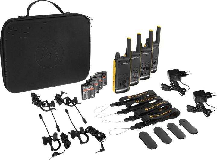 Actual product image Motorola TLKR T82 Extreme Quadpack (10 km)