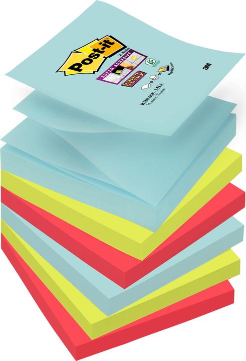 Produktbild Post-it Super Sticky Z-Notes Miami (76 x 76 mm)