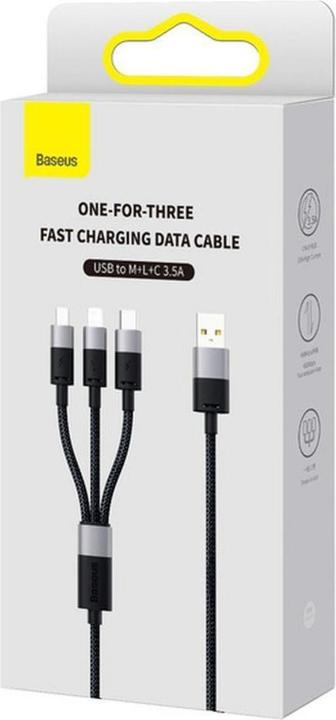 Immagine prodotto Baseus Cavo di ricarica 3in1 (1.20 m, USB 3.2 Gen 1)