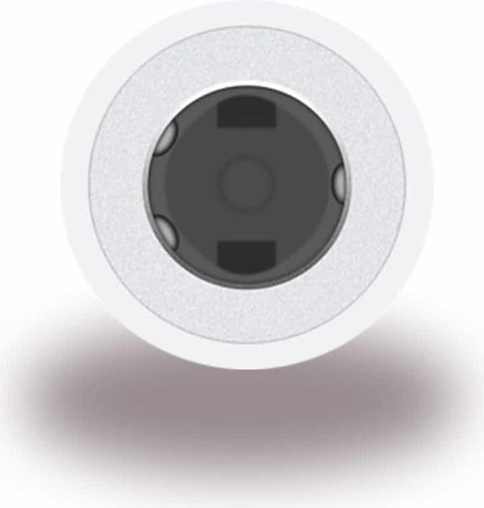Actual product image Apple Lightning to 3.5mm headphone jack adapter (Lightning, 3.5mm jack)
