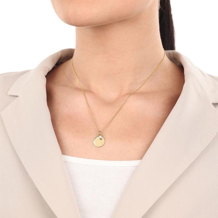 Image du produit Amor Pendentif pour femme, argent sterling 925, zirconium synth. (Argent 925)