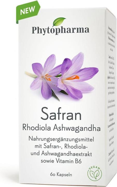 Produktbild Phytopharma Safran (60 Stück, Kapseln, 60 g)