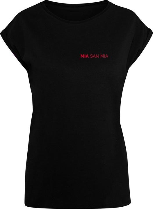 FC Bayern München Ladies Mia San Mia Red Extended Shoulder Tee - 116671