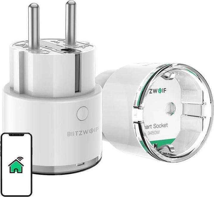 Produktbild BlitzWolf Smart Socket BW-SHP6 Pro WIFI, (EU) 3450W