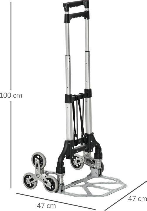 Produktbild Durhand Sackkarre mit 6-Rollen für Treppen (70 kg)