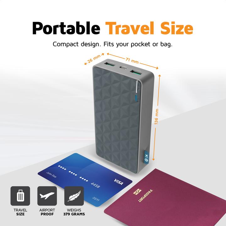 Actual product image Xtorm Fuel Series 4 (20000 mAh, 20 W, 74 Wh)